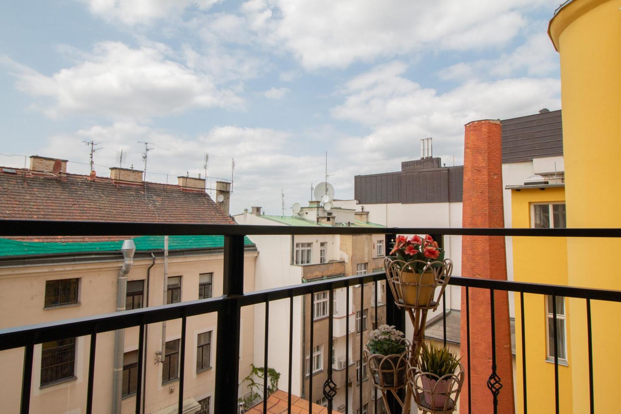 Stay Inn Apartments Stepanska Prag Exterior foto