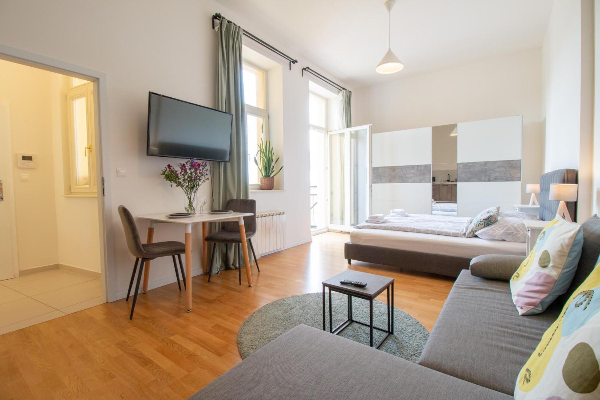 Stay Inn Apartments Stepanska Prag Exterior foto