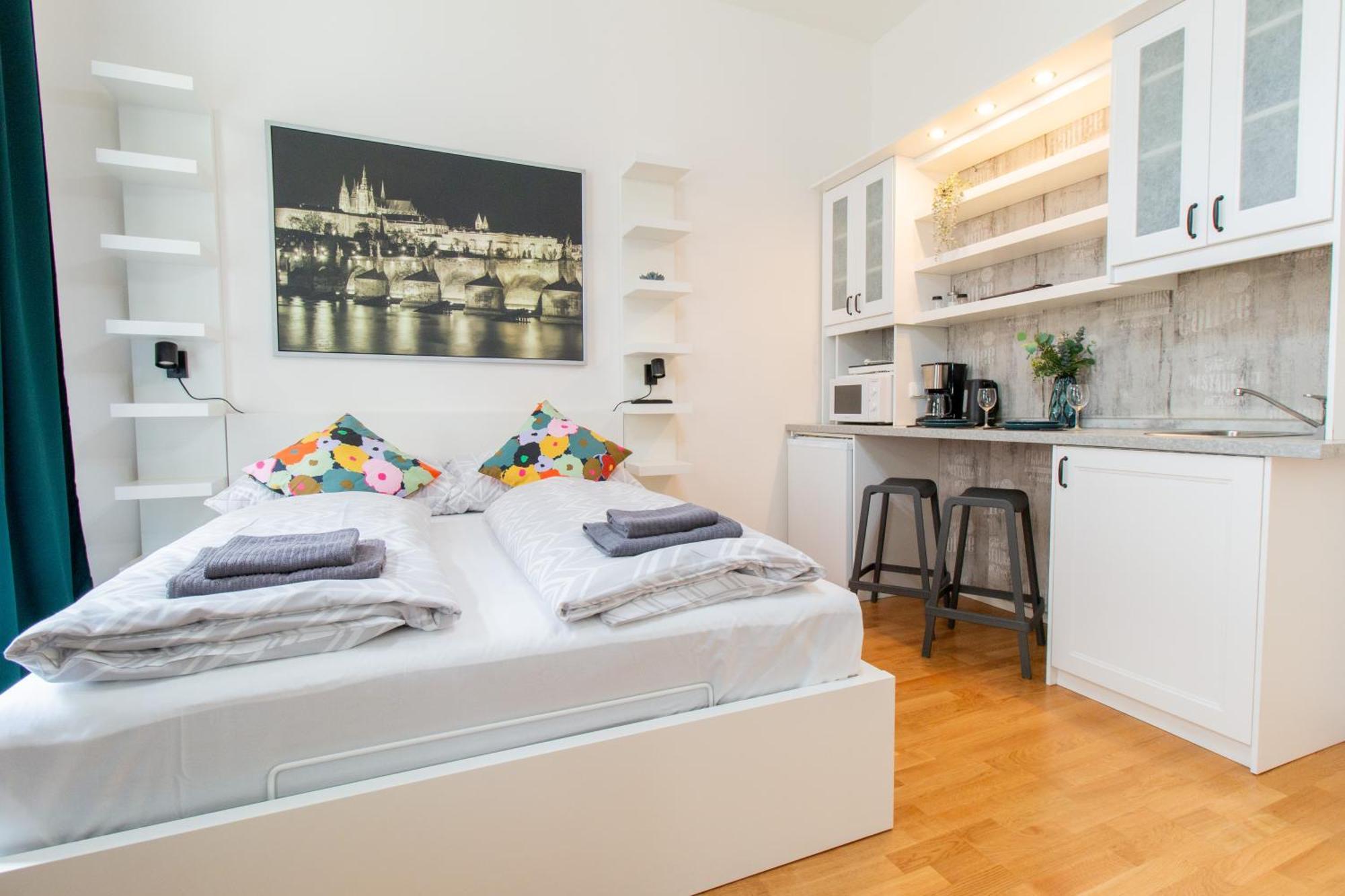 Stay Inn Apartments Stepanska Prag Exterior foto