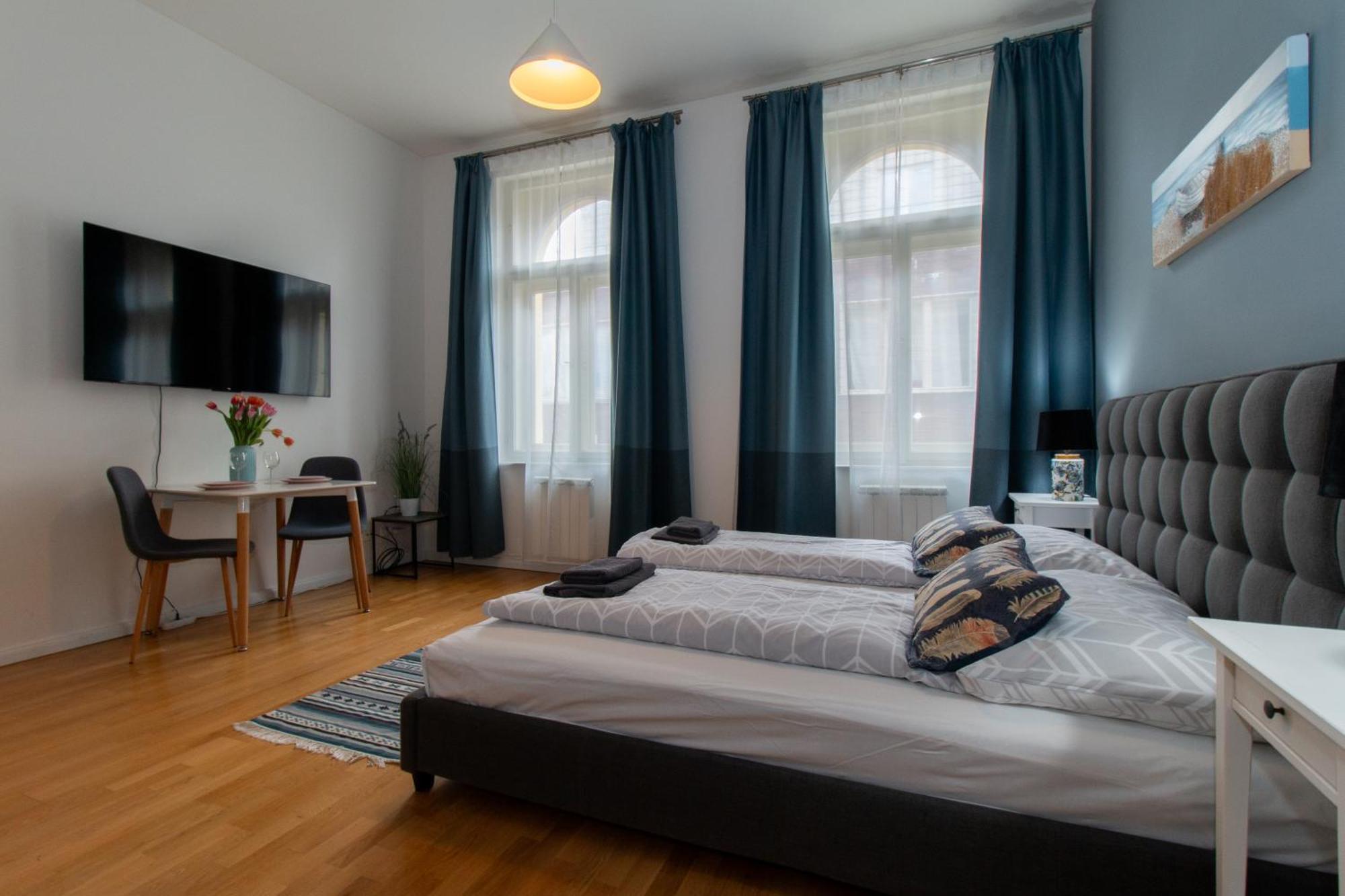 Stay Inn Apartments Stepanska Prag Zimmer foto